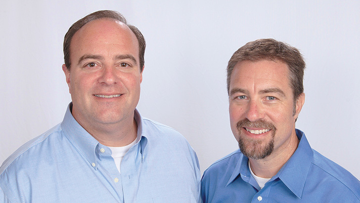 Pictured above: Tim Boulden and Mike Boulden