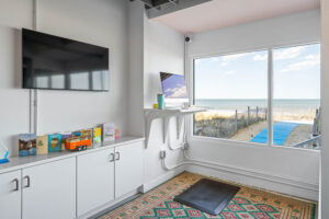 Sussex County opened its first dedicated coworking space in summer 2020, with a 6,800-square-foot space that overlooks the beach. Summer use has been high, but overcoming the winter downturn may be the biggest challenge.<br />PHOTO COURTESY OF COWORK REHO
